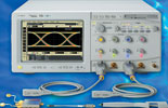 The DSO81304A oscilloscope offers designers of ultra-high-speed electronics 13 GHz realtime bandwidth.